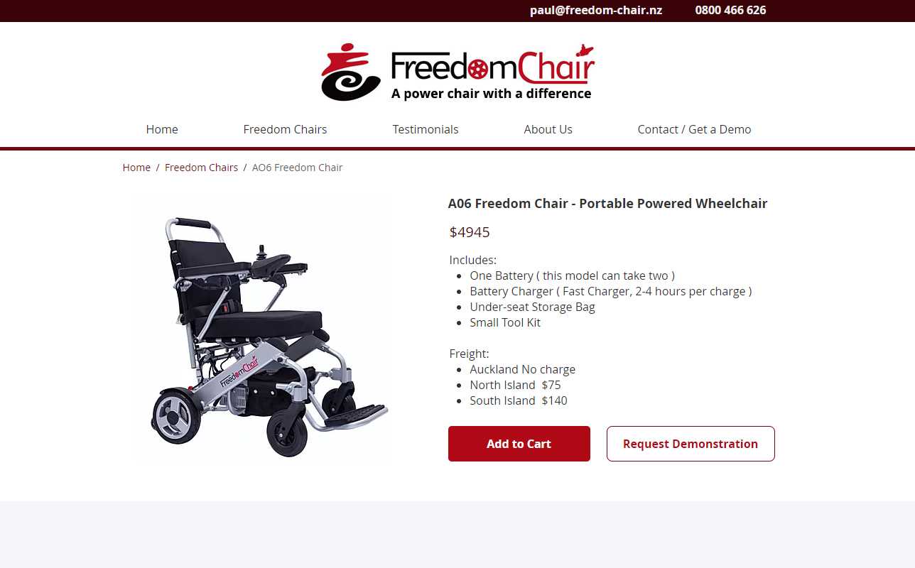 Freedom Chair - Montec Mobility